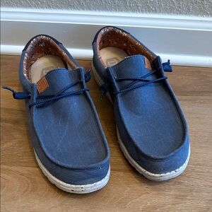 Hey Dude Blue Casual Loafers